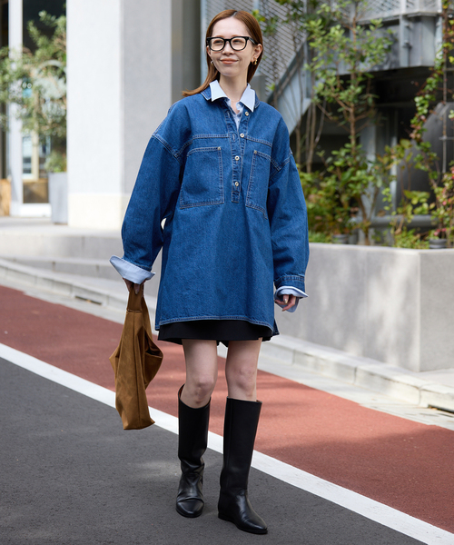 SLOBE IENA（スローブイエナ）の「《追加》Wash Cotton Color シャツ（シャツ/ブラウス・メンズ・ピンク/イエロー/サックスブルー/グリーン系その他・FREE）」の16枚目の写真