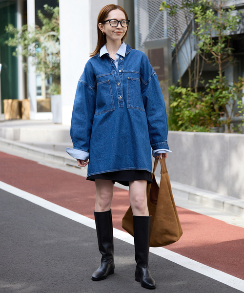 SLOBE IENA（スローブイエナ）の「《追加》Wash Cotton Color シャツ（シャツ/ブラウス・メンズ・ピンク/イエロー/サックスブルー/グリーン系その他・FREE）」の17枚目の写真