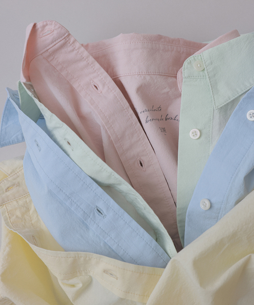 SLOBE IENA（スローブイエナ）の「《追加》Wash Cotton Color シャツ（シャツ/ブラウス・メンズ・ピンク/イエロー/サックスブルー/グリーン系その他・FREE）」の19枚目の写真