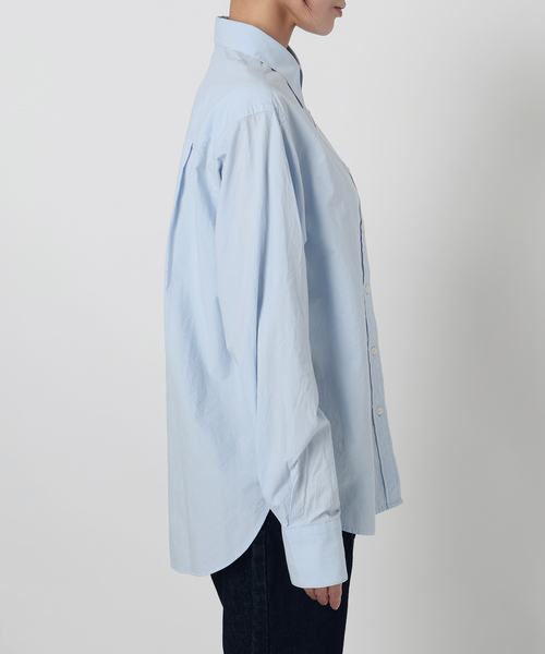SLOBE IENA（スローブイエナ）の「《追加》Wash Cotton Color シャツ（シャツ/ブラウス・メンズ・ピンク/イエロー/サックスブルー/グリーン系その他・FREE）」の5枚目の写真