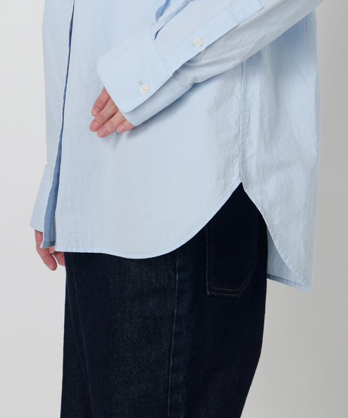 SLOBE IENA（スローブイエナ）の「《追加》Wash Cotton Color シャツ（シャツ/ブラウス・メンズ・ピンク/イエロー/サックスブルー/グリーン系その他・FREE）」の7枚目の写真