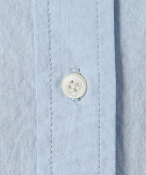 SLOBE IENA（スローブイエナ）の「《追加》Wash Cotton Color シャツ（シャツ/ブラウス・メンズ・ピンク/イエロー/サックスブルー/グリーン系その他・FREE）」の8枚目の写真