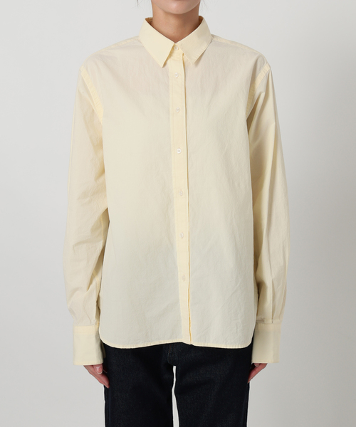 SLOBE IENA（スローブイエナ）の「《追加》Wash Cotton Color シャツ（シャツ/ブラウス・メンズ・ピンク/イエロー/サックスブルー/グリーン系その他・FREE）」の14枚目の写真