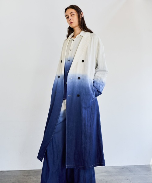 Dip Dyeロングコート(HARE)（トレンチコート）｜HARE（ハレ）の