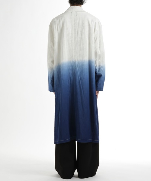 HARE(ハレ)の「Dip Dyeロングコート(HARE)(トレンチコート・メンズ・ブラック系その他/ブルー系その他・FREE)」の20枚目の写真