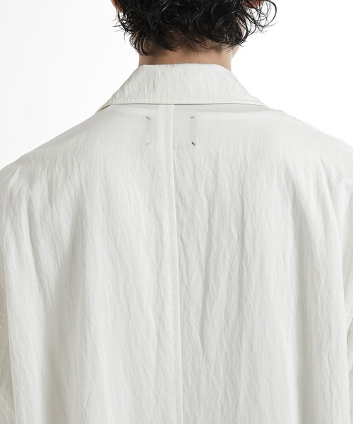 HARE(ハレ)の「Dip Dyeロングコート(HARE)(トレンチコート・メンズ・ブラック系その他/ブルー系その他・FREE)」の22枚目の写真