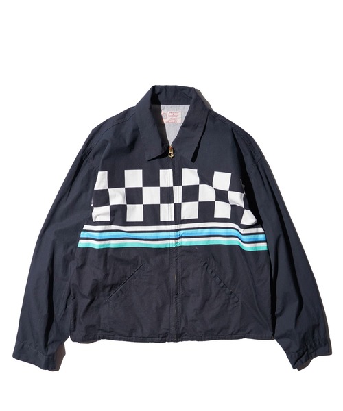 TOWNCRAFT（タウンクラフト）の「TOWNCRAFT / タウンクラフト PRINTED ROCKABILLY BLOUSON プリントコットン ロカビリーブルゾン（ブルゾン・メンズ・その他1/ナチュラル/ブラック・LARGE/MEDIUM）」の16枚目の写真
