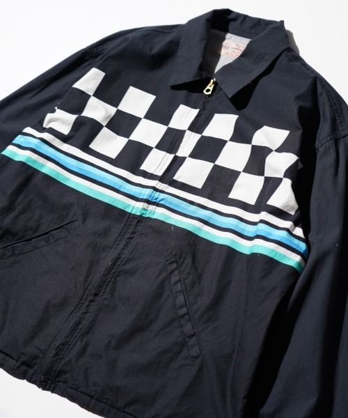 TOWNCRAFT（タウンクラフト）の「TOWNCRAFT / タウンクラフト PRINTED ROCKABILLY BLOUSON プリントコットン ロカビリーブルゾン（ブルゾン・メンズ・その他1/ナチュラル/ブラック・LARGE/MEDIUM）」の19枚目の写真