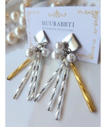【MUURABBTI】流星ピアス(MA)