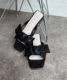 Chez toi | リボンミュールサンダル(サンダル)
