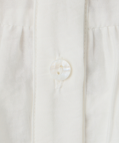 La TOTALITE（ラトータリテ）の「【洗える】ダブルフリルシャツ（シャツ/ブラウス・レディース・ライトイエロー/ホワイト/スカイブルー・FREE）」の15枚目の写真