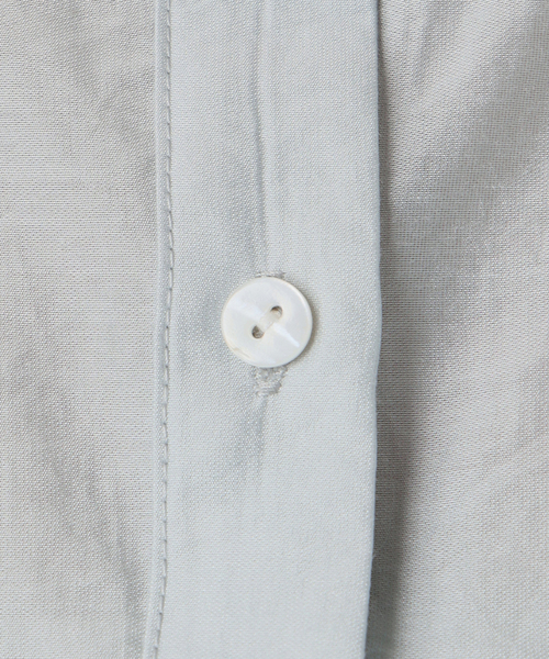 La TOTALITE（ラトータリテ）の「【洗える】ダブルフリルシャツ（シャツ/ブラウス・レディース・ライトイエロー/ホワイト/スカイブルー・FREE）」の18枚目の写真