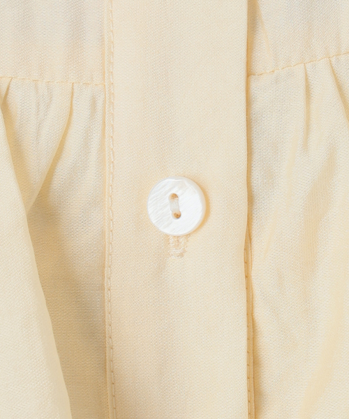 La TOTALITE（ラトータリテ）の「【洗える】ダブルフリルシャツ（シャツ/ブラウス・レディース・ライトイエロー/ホワイト/スカイブルー・FREE）」の20枚目の写真