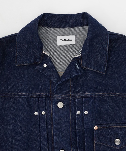 TANAKA（タナカ）の「【TANAKA/タナカ】THE JEAN JACKET（デニムジャケット・メンズ・インディゴブルー・S/M）」の2枚目の写真