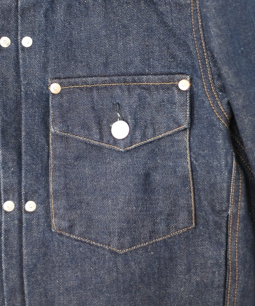 TANAKA（タナカ）の「【TANAKA/タナカ】THE JEAN JACKET（デニムジャケット・メンズ・インディゴブルー・S/M）」の5枚目の写真