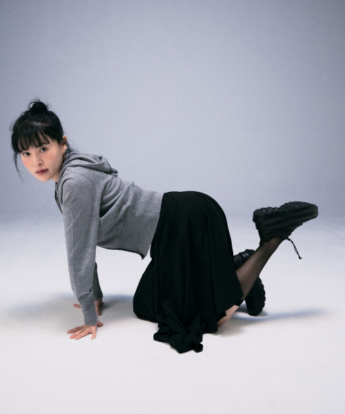 HUMTTO(ハムト)の「女性プラットフォームスニーカーオラRX(スニーカー・レディース・ブラック・23cm/23.5cm/24cm/24.5cm/25cm/22.5cm)」の4枚目の写真