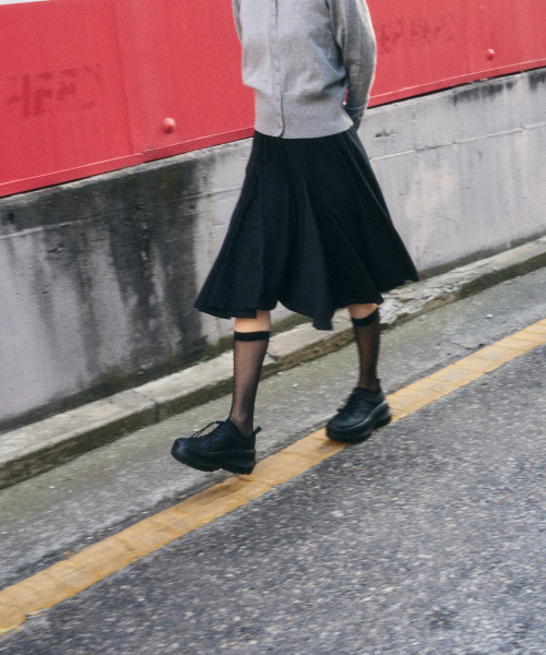HUMTTO(ハムト)の「女性プラットフォームスニーカーオラRX(スニーカー・レディース・ブラック・23cm/23.5cm/24cm/24.5cm/25cm/22.5cm)」の10枚目の写真