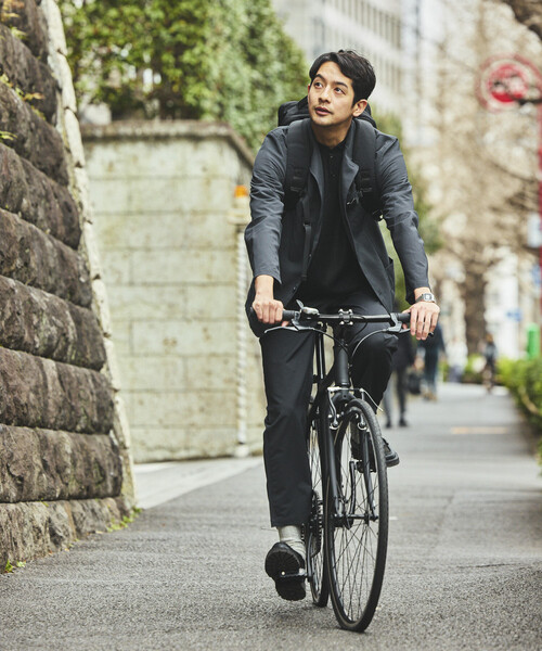 FREAK'S STORE(フリークスストア)の「サマーオックス 2Bジャケット セットアップ Fabric by SOLOTEX®︎/イージーパンツ テーラードジャケット(セットアップ・メンズ・ブラウン/オリーブ/ブラック/チャコールグレー・MEDIUM/LARGE/SMALL/X-LARGE)」の19枚目の写真
