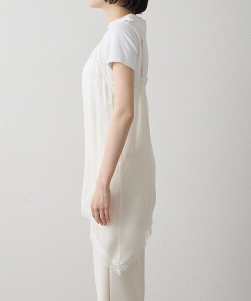 THE PAUSE（ザ ポーズ）の「【THE PAUSE】レーストリムキャミブラウス（シャツ/ブラウス・レディース・オフホワイト/ブラック・FREE）」の21枚目の写真