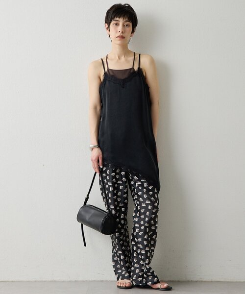 THE PAUSE（ザ ポーズ）の「【THE PAUSE】レーストリムキャミブラウス（シャツ/ブラウス・レディース・オフホワイト/ブラック・FREE）」の11枚目の写真