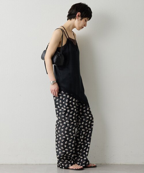 THE PAUSE（ザ ポーズ）の「【THE PAUSE】レーストリムキャミブラウス（シャツ/ブラウス・レディース・オフホワイト/ブラック・FREE）」の17枚目の写真