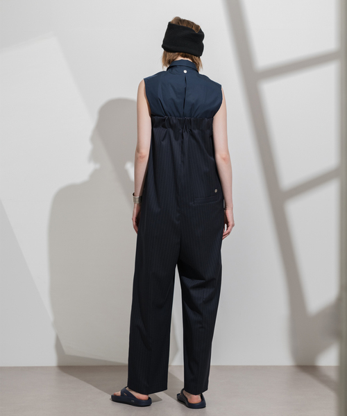 Spick & Span(スピックアンドスパン)の「Sleeveles Shirt / スリーブシャツ(シャツ/ブラウス・レディース・ネイビー/ブルー系その他・FREE)」の3枚目の写真