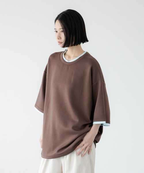 LOWRYS FARM(ローリーズファーム)の「【LFM(U)】TRPU/DOLMANTS 664948(Tシャツ/カットソー・メンズ・ベージュ/ホワイト/ピンク/ブラック/グリーン/ベージュ系その他/ブルー系その他/ブラック系その他/ブラック系その他2/ブルー系その他2/ベージュ系その他2/ブラウン系その他・SMALL/MEDIUM/LARGE/M(ショート丈)/L(ショート丈))」の5枚目の写真