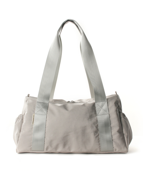 MASMARULEZ（マスマルールズ）の「[INT][POUCH SET] glossy shoulder duffel bag _ Light gray（ボストンバッグ・レディース・その他・FREE）」の11枚目の写真
