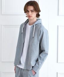 DRESSTERIOR | 【接触冷感/セットアップ可】ドライタッチ ハイカウントジップアップパーカ(パーカー)