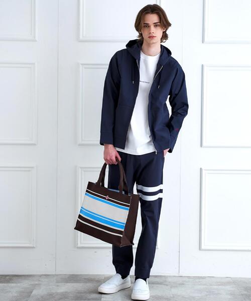 DRESSTERIOR（ドレステリア）の「【接触冷感/セットアップ可】ドライタッチ ハイカウントジップアップパーカ（パーカー・メンズ・グレー/ネイビー/ブラック・90/91/92/94）」の19枚目の写真