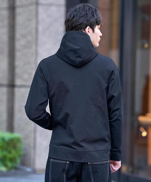 DRESSTERIOR(ドレステリア)の「【接触冷感/セットアップ可】ドライタッチ ハイカウントジップアップパーカ(パーカー・メンズ・グレー/ネイビー/ブラック・90/91/92/94)」の14枚目の写真