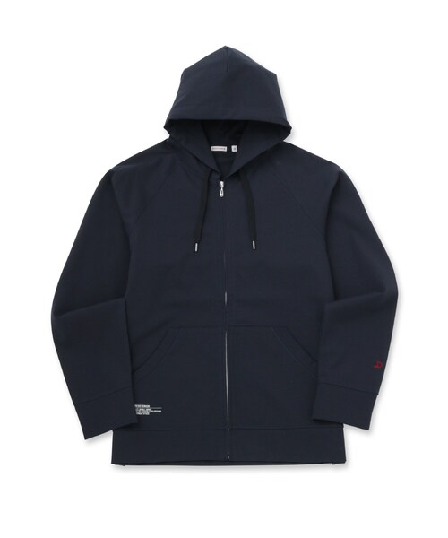 DRESSTERIOR(ドレステリア)の「【接触冷感/セットアップ可】ドライタッチ ハイカウントジップアップパーカ(パーカー・メンズ・グレー/ネイビー/ブラック・90/91/92/94)」の19枚目の写真