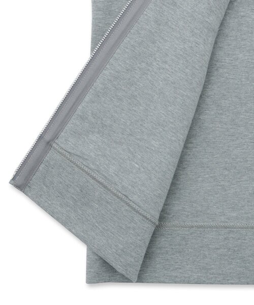 DRESSTERIOR（ドレステリア）の「【接触冷感/セットアップ可】ドライタッチ ハイカウントジップアップパーカ（パーカー・メンズ・グレー/ネイビー/ブラック・90/91/92/94）」の8枚目の写真