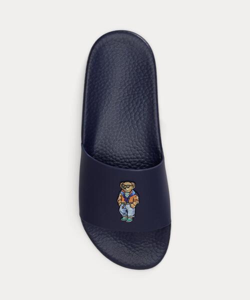 POLO RALPH LAUREN(ポロ ラルフ ローレン)の「Polo ベア スライド(サンダル・メンズ・ネイビー系1・11D/6D/7D/8D/10D/9D)」の4枚目の写真