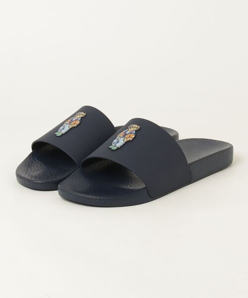 POLO RALPH LAUREN(ポロ ラルフ ローレン)の「Polo ベア スライド(サンダル・メンズ・ネイビー系1・11D/6D/7D/8D/10D/9D)」の5枚目の写真