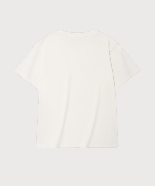 COVERNAT WOMAN（カバーナットウーマン）の「[2PACK] ウィメンズクールコットンエッセンシャルTシャツバター+ホワイト（Tシャツ/カットソー・レディース・その他・WS/WM/LARGE）」の4枚目の写真