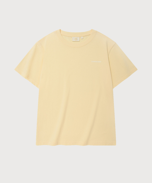 COVERNAT WOMAN（カバーナットウーマン）の「[2PACK] ウィメンズクールコットンエッセンシャルTシャツバター+ホワイト（Tシャツ/カットソー・レディース・その他・WS/WM/LARGE）」の5枚目の写真