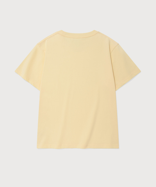 COVERNAT WOMAN（カバーナットウーマン）の「[2PACK] ウィメンズクールコットンエッセンシャルTシャツバター+ホワイト（Tシャツ/カットソー・レディース・その他・WS/WM/LARGE）」の6枚目の写真
