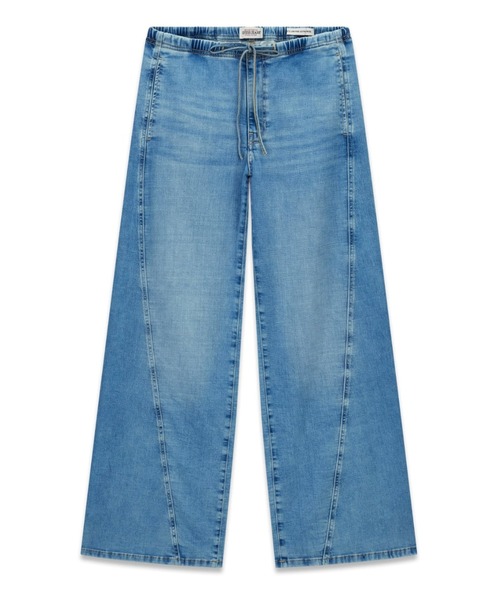 GUESS JEANS（ゲスジーンズ）の「GUESS JEANS LR Twisted Jogger（デニムパンツ・レディース・ブルー・24inch/25inch/26inch/27inch/28inch）」の6枚目の写真