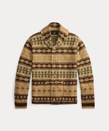 RRL（ダブル アール エル）の「ジャカードニット リネンブレンド カーディガン（カーディガン/ボレロ）」