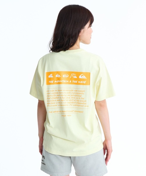 Quiksilver(クイックシルバー)の「QUIKSILVER メンズ/ユニセックス BW HISTORY FRAME ST 半袖コットンTシャツ レギュラーフィット【2026年春夏モデル】(Tシャツ/カットソー・メンズ・ブラック/ホワイト/イエロー・X-LARGE/LARGE/MEDIUM/SMALL)」の3枚目の写真