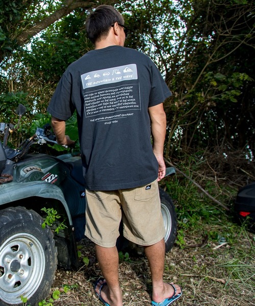 Quiksilver(クイックシルバー)の「QUIKSILVER メンズ/ユニセックス BW HISTORY FRAME ST 半袖コットンTシャツ レギュラーフィット【2026年春夏モデル】(Tシャツ/カットソー・メンズ・ブラック/ホワイト/イエロー・X-LARGE/LARGE/MEDIUM/SMALL)」の2枚目の写真