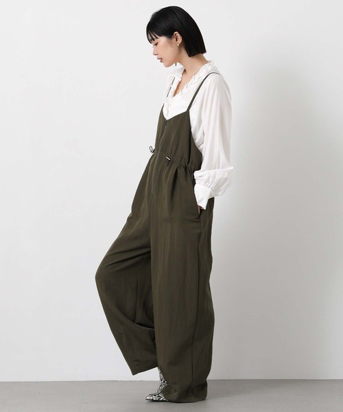 Gready Brilliant（グレディブリリアン）の「ローンフリルＶネックブラウス（シャツ/ブラウス・レディース・オフホワイト/サックスブルー・FREE）」の13枚目の写真