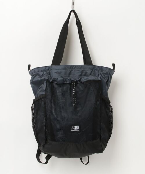 karrimor（カリマー）の「grab tote pack（ショルダーバッグ・メンズ・ブラック/ライトグレー系/ネイビー・FREE）」の3枚目の写真