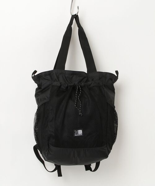 karrimor（カリマー）の「grab tote pack（ショルダーバッグ・メンズ・ブラック/ライトグレー系/ネイビー・FREE）」の2枚目の写真