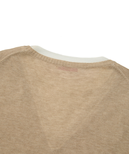 MMIC(エムエムアイシー)の「INSERT KNIT (BEIGE)(ニット/セーター・メンズ・その他・MEDIUM/LARGE)」の5枚目の写真