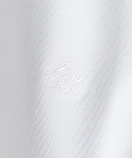 EVEX by KRIZIA(エヴェックスバイクリツィア)の「【L】【ウォッシャブル】コットンスムースタンクトップ(Tシャツ/カットソー・レディース・ブラック/オフホワイト・46/44)」の6枚目の写真