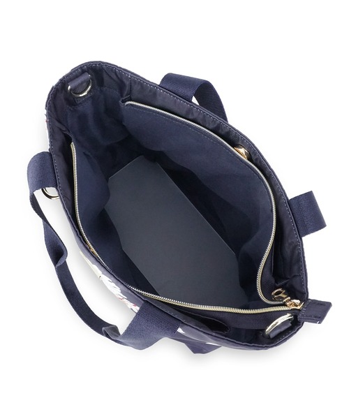 PAUL & JOE ACCESSOIRES(ポールアンドジョーアクセソワ)の「ポール & ジョー アクセソワ トートバッグ <クリザンテーム&ヌネット>(トートバッグ・レディース・ピンク/ミント/ネイビー・FREE)」の9枚目の写真