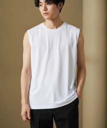 【LIFEMAX/ライフマックス】ノースリーブTシャツ(ポリジン加工)/タンクトップ ポリジン加工 抗菌 速乾 スポーツ 無地 全5色