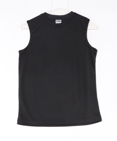 LIFEMAX(ライフマックス)の「【LIFEMAX/ライフマックス】ノースリーブTシャツ(ポリジン加工)/タンクトップ ポリジン加工 抗菌 速乾 スポーツ 無地 全5色(タンクトップ・メンズ・カーキ/ブラック/チャコールグレー/ホワイト/ネイビー・XX-LARGE/X-LARGE/LARGE/MEDIUM/SMALL/X-SMALL)」の7枚目の写真